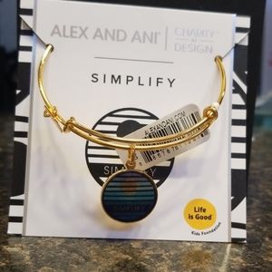 ALEX AND ANI Simplify Charity by Design bracelet